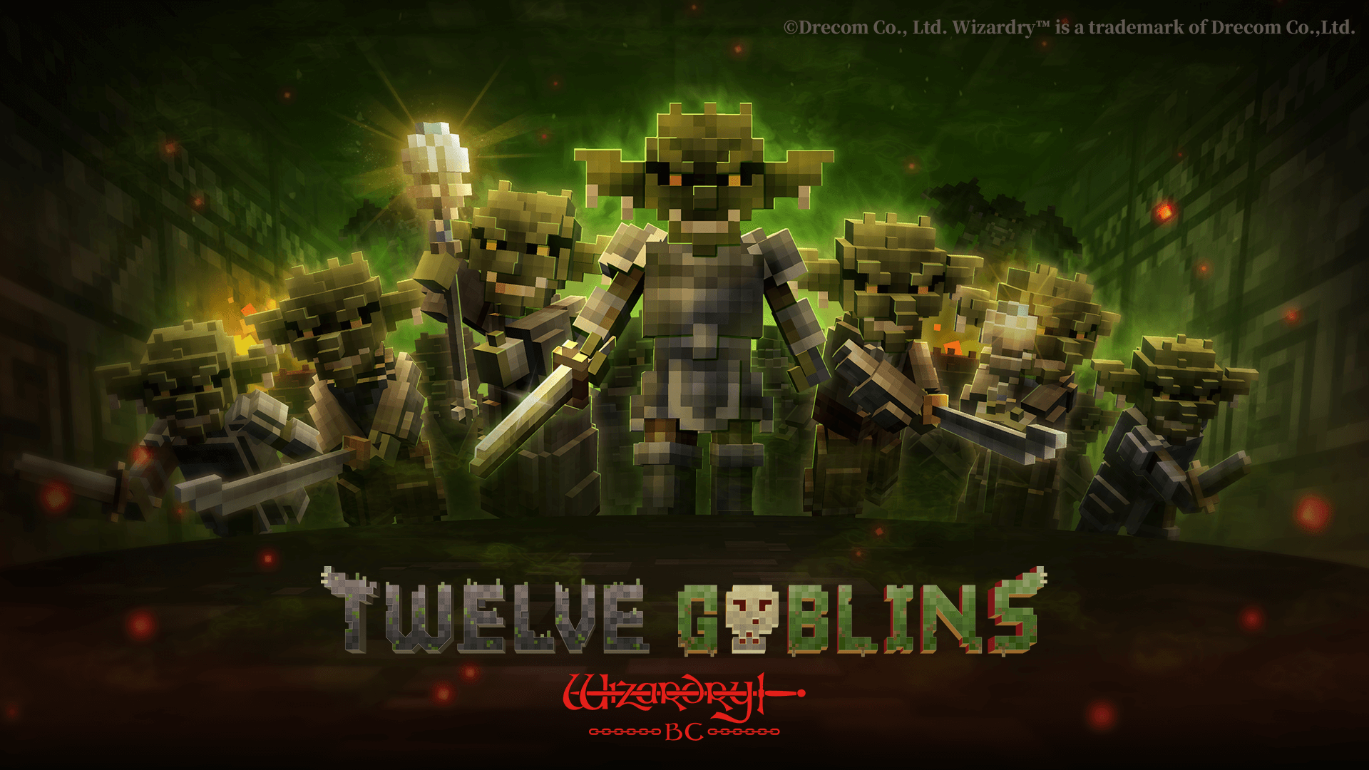 『Twelve Goblins - Wizardry BC -』LINE Mini Dapp版がサービス開始、手軽に遊べるマージパズルゲーム